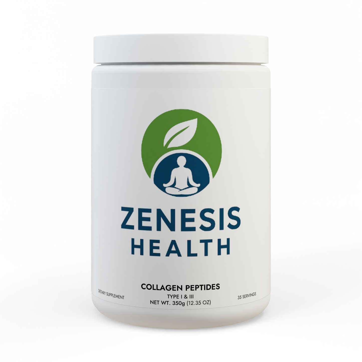 Collagen Peptides Type I & III Supplement (350g, 12.3oz)